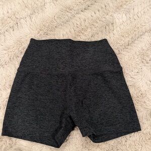 Beyond Yoga Charcoal Bike Shorts